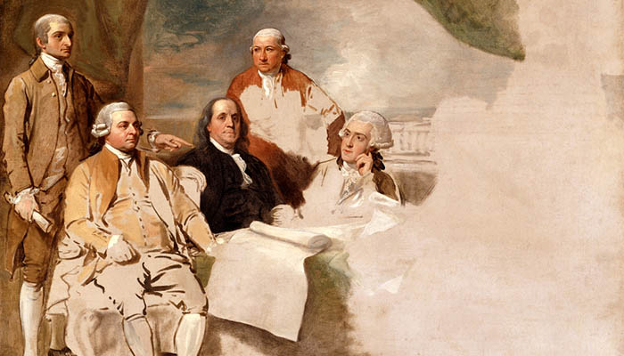 Delegación estadounidense del Tratado de París de 1793.