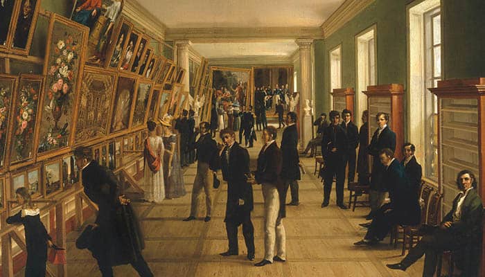 Exposición de Bellas Artes en Varsovia en 1828