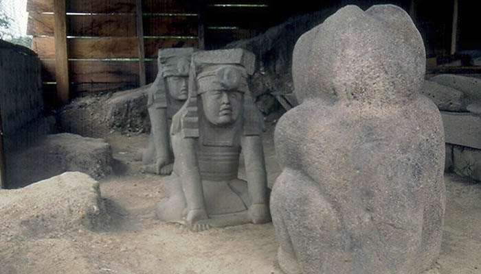 Estatuas olmecas