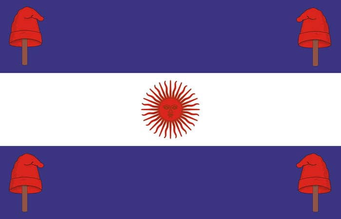 Bandera de la Confederación Argentina