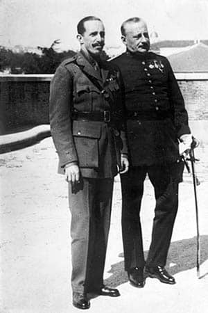 Alfonso XIII y Miguel Primo de Rivera