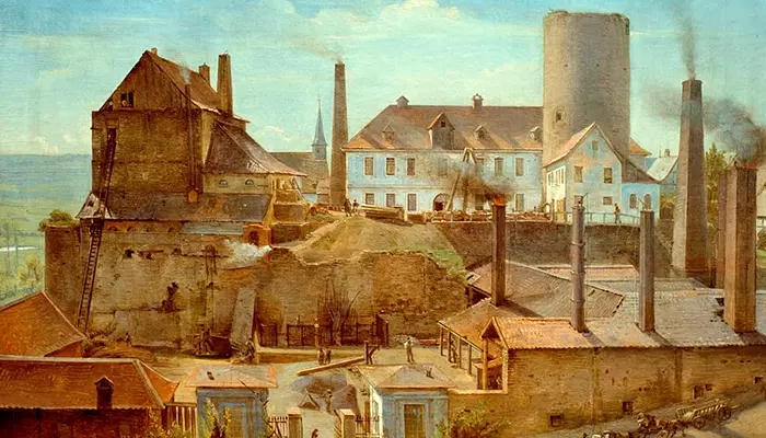 La fábrica de Harkortsche en Burg Wetter