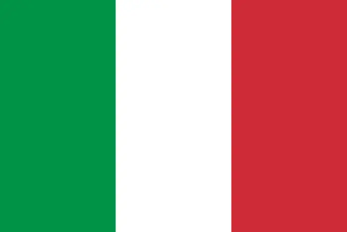 Bandera de Italia actual