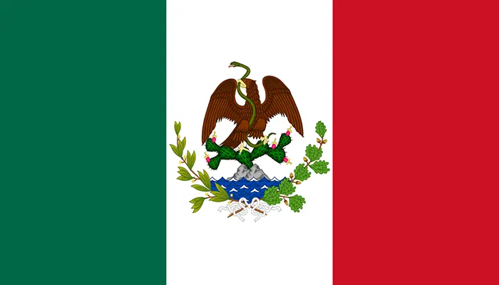 Bandera de la República Centralista de México