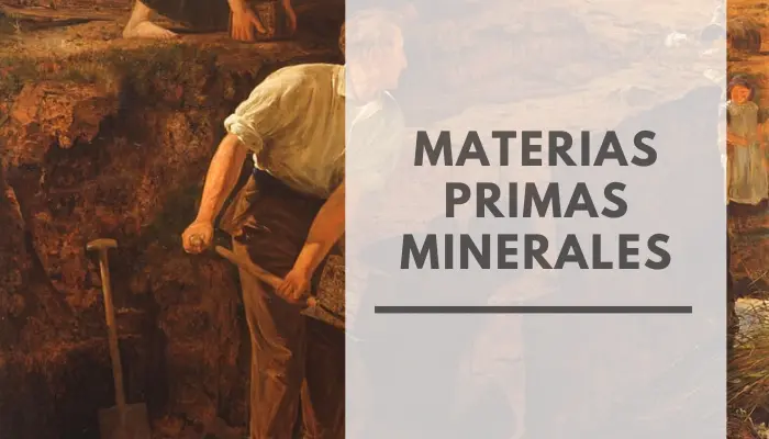 Materias primas minerales