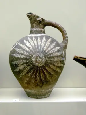 Recipiente de cerámica de Kamarés