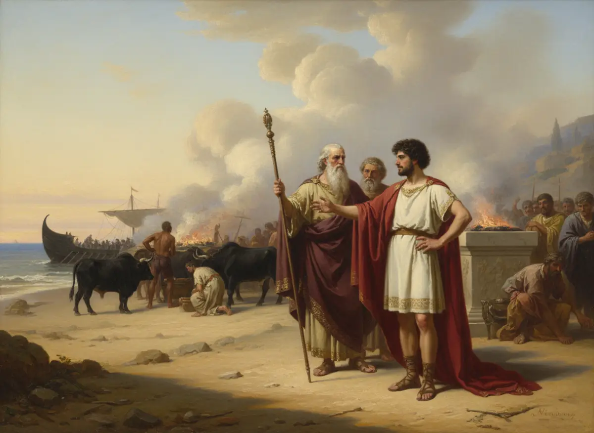 El sacrificio de los toros negros