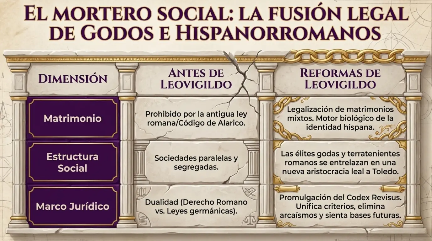 Características sociales del mandato de Leovigildo