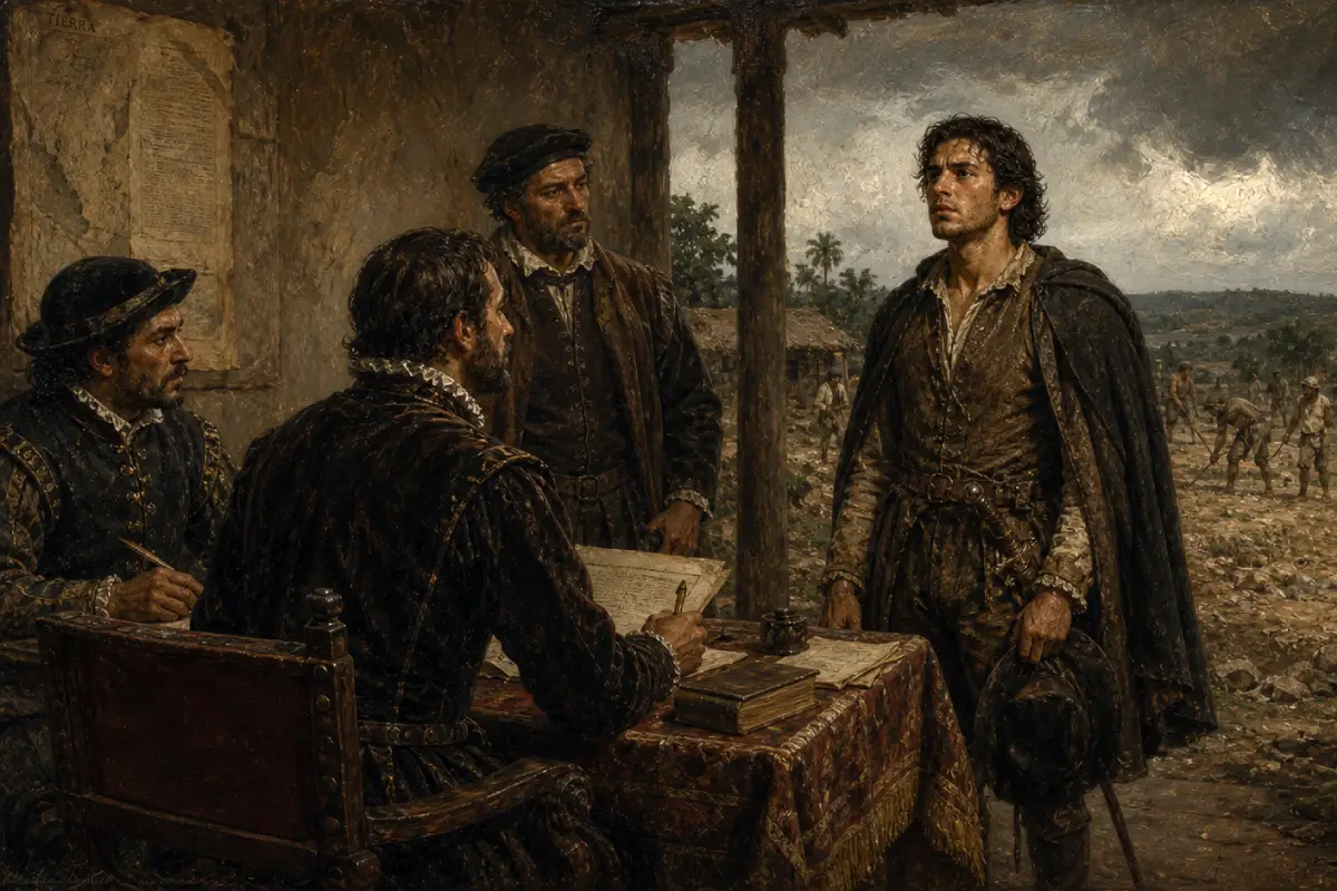 Hernán Cortés acepta la propuesta de Nicolás de Ovando