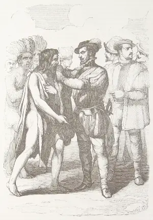 Jerónimo de Aguilar y Hernán Cortés