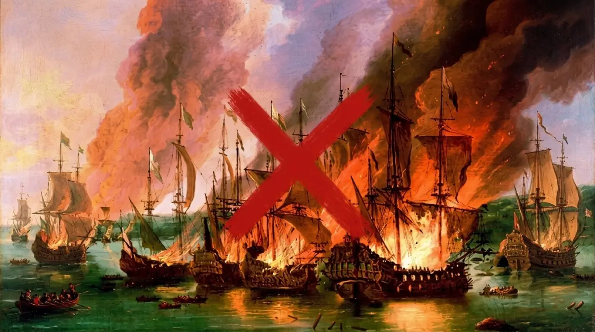 La quema de naves de Hernán Cortés nunca sucedió
